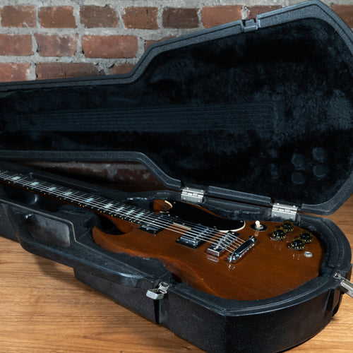 1973 Gibson SG Standard Electric Guitar, Walnut w/ Hardshell Case - Us