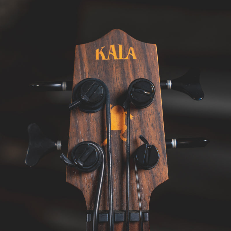 Kala U-Bass Solid Spruce Top, Mahogany Back and Sides, Satin Natural w/ OGB