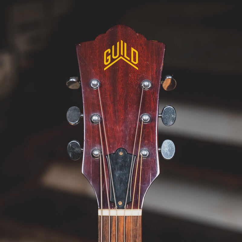 1972 Guild D25-M Acoustic Guitar, Natural w/Hard Case - Used