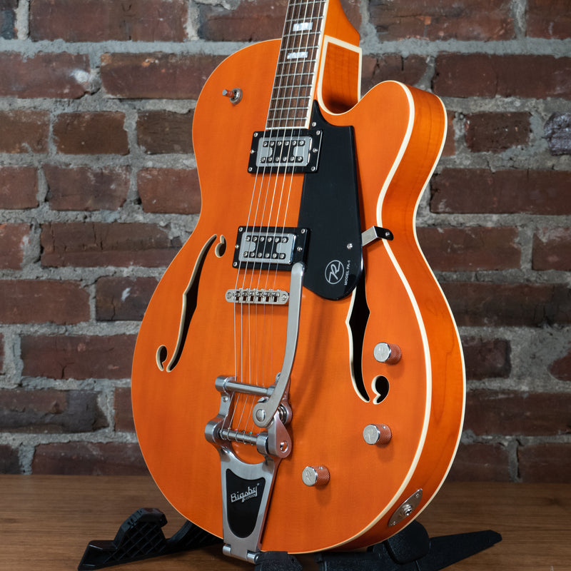 2016 Reverend PA-1 Pete Anderson RT Electric Guitar Satin Rock Orange w/OHSC - Used