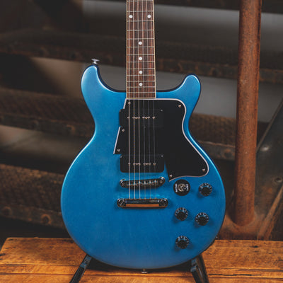2022 Gibson Rick Beato Les Paul Special Double Cut Electric Guitar, TV Blue Mist W/ OHSC