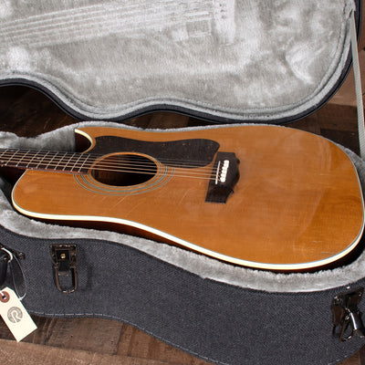 1979 Guild D-40C Acoustic Guitar, Natural with HSC - Used