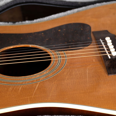 1979 Guild D-40C Acoustic Guitar, Natural with HSC - Used