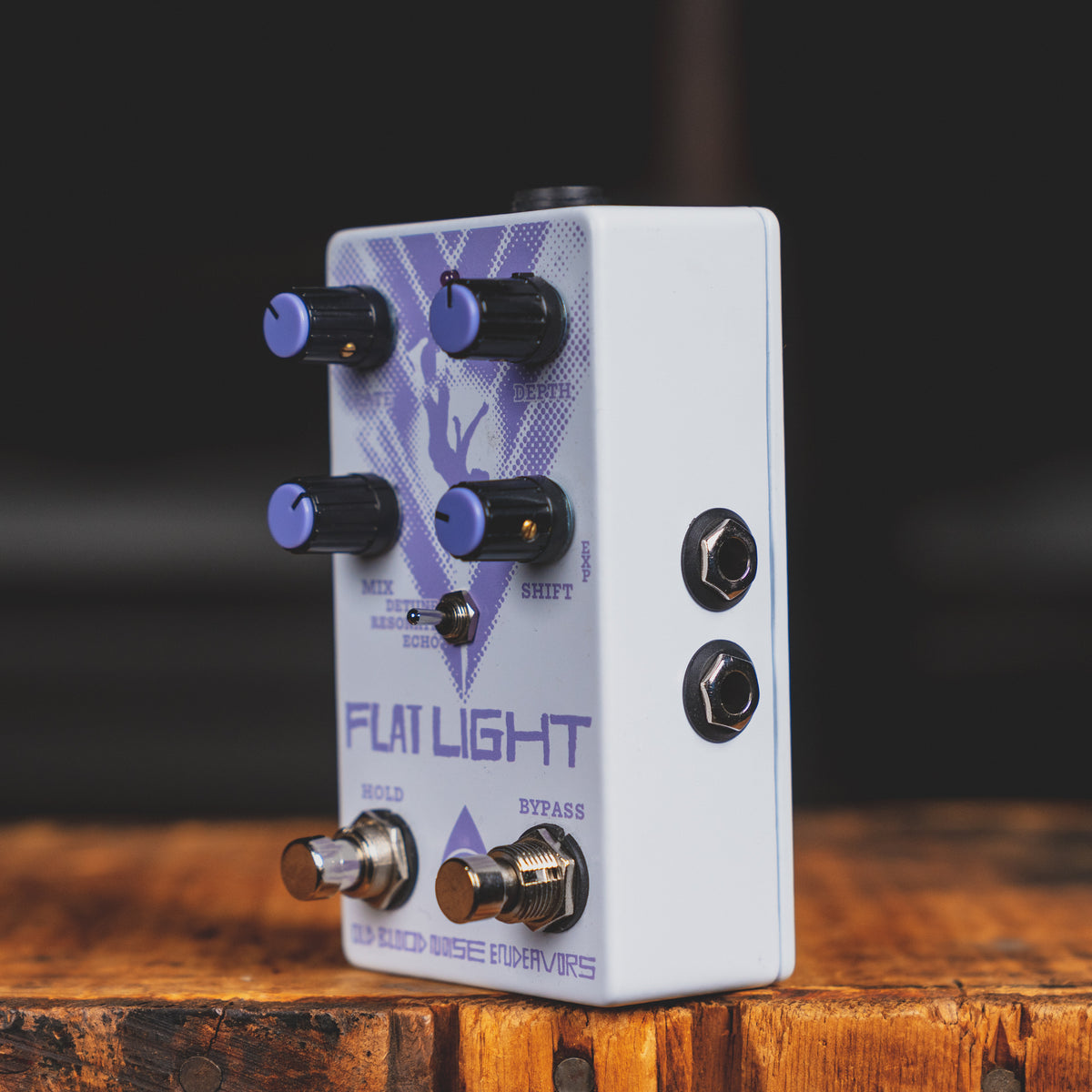Old Blood Noise Endeavors Flat Light Textural Flange Shifter Effect Pedal w/ Box - Used