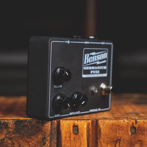 Benson Germanium Fuzz Effect Pedal, Black w/ Box - Used