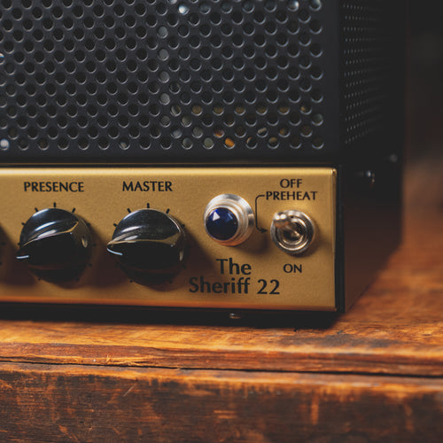 Victory Amps Sheriff 22 Guitar Tube Amplifier Head w/ Footswitch and Slipcover