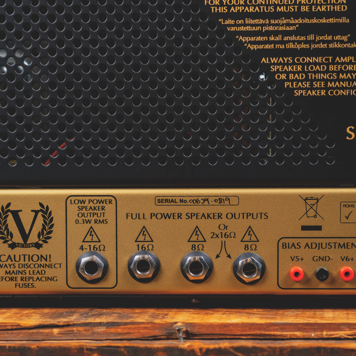 Victory Amps Sheriff 22 Guitar Tube Amplifier Head w/ Footswitch and Slipcover