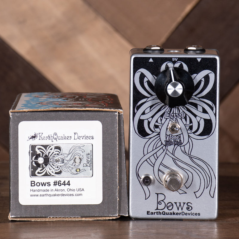 EarthQuaker Devices Bows Germanium Preamp Effect Pedal With Box - Used