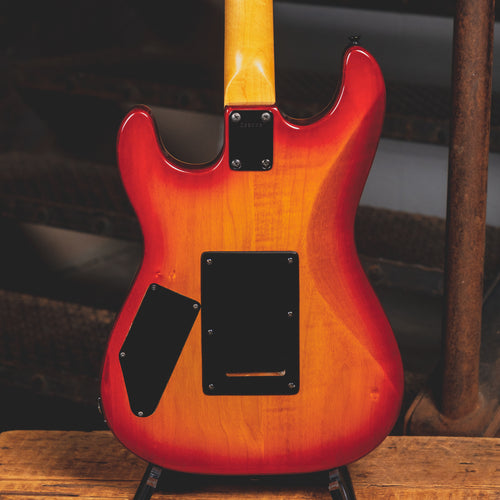 1985 Schecter Genesis Electric Guitar, Cherry Burst w/ OHSC