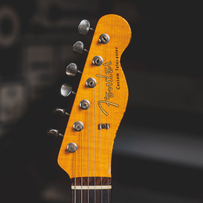 2017 Fender Custom Shop 60's HS Telecaster Super Faded Aged Shell Pink Heavy Relic W/ OHSC