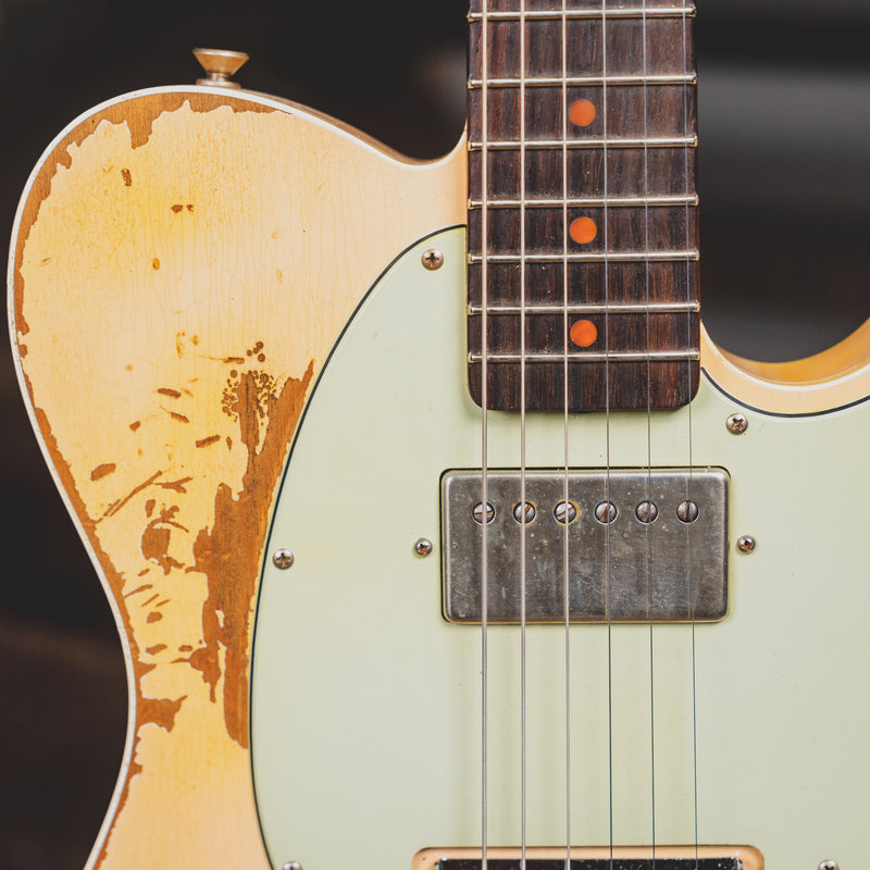 2017 Fender Custom Shop 60's HS Telecaster Super Faded Aged Shell Pink Heavy Relic W/ OHSC