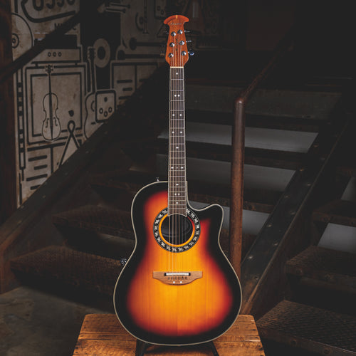 2018 Ovation 1771VL Glen Campbell Signature Acoustic-Electric Guitar, Burst w/ OGB