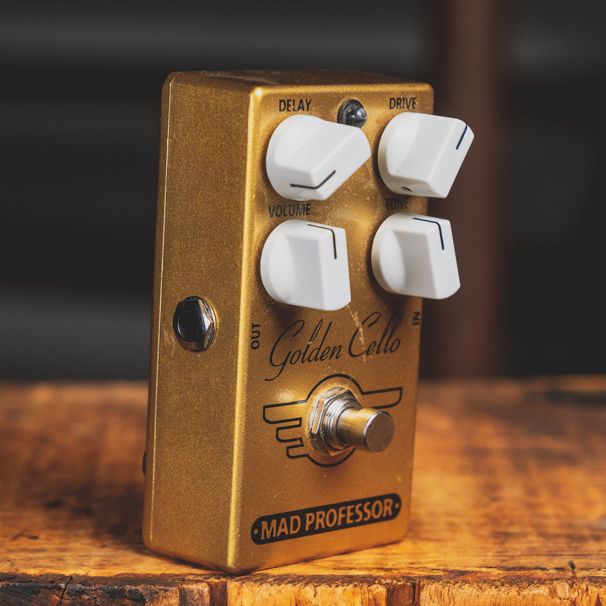 Mad Professor Golden Cello Overdrive/Tape Echo Effect Pedal w/ Box - Used