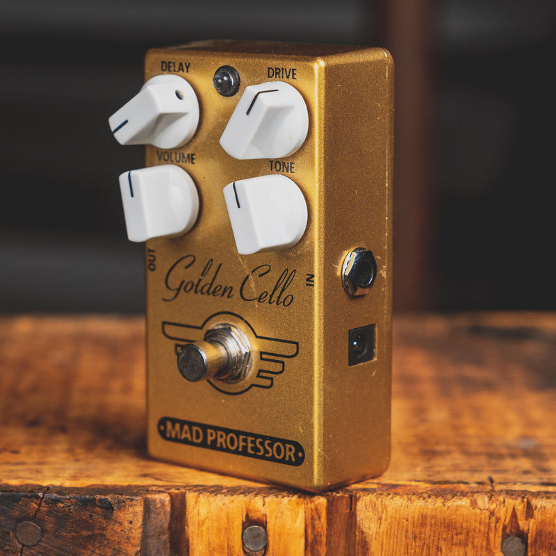 Mad Professor Golden Cello Overdrive/Tape Echo Effect Pedal w/ Box - Used