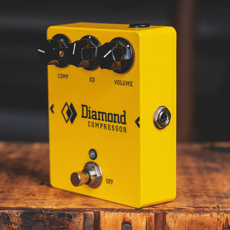 Diamond Pedals Compressor Effect Pedal, Yellow w/ Box - Used