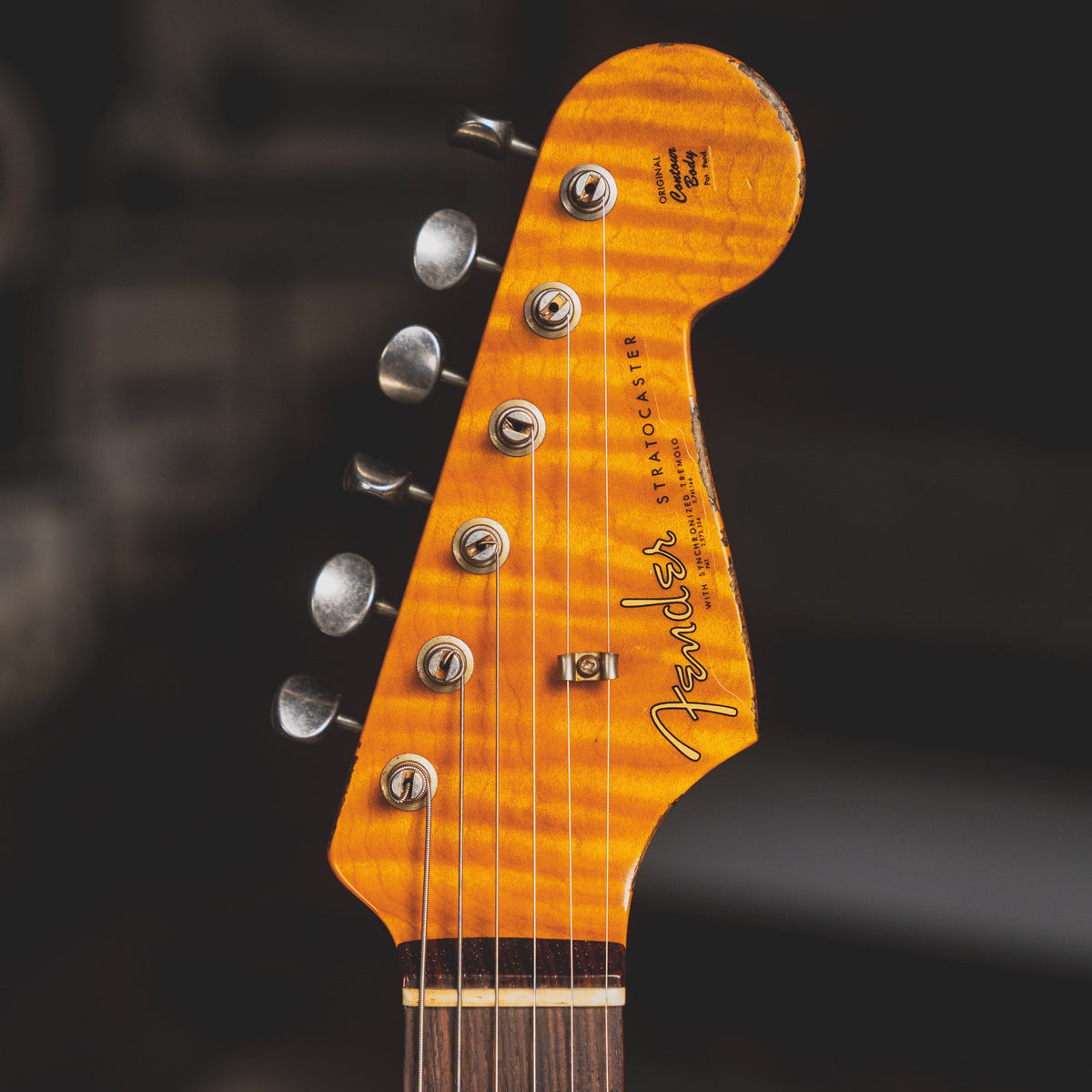2018 Fender Custom Shop '61 Stratocaster Heavy Relic Sherwood Green Over 3-Tone Sunburst w/ OHSC - Used