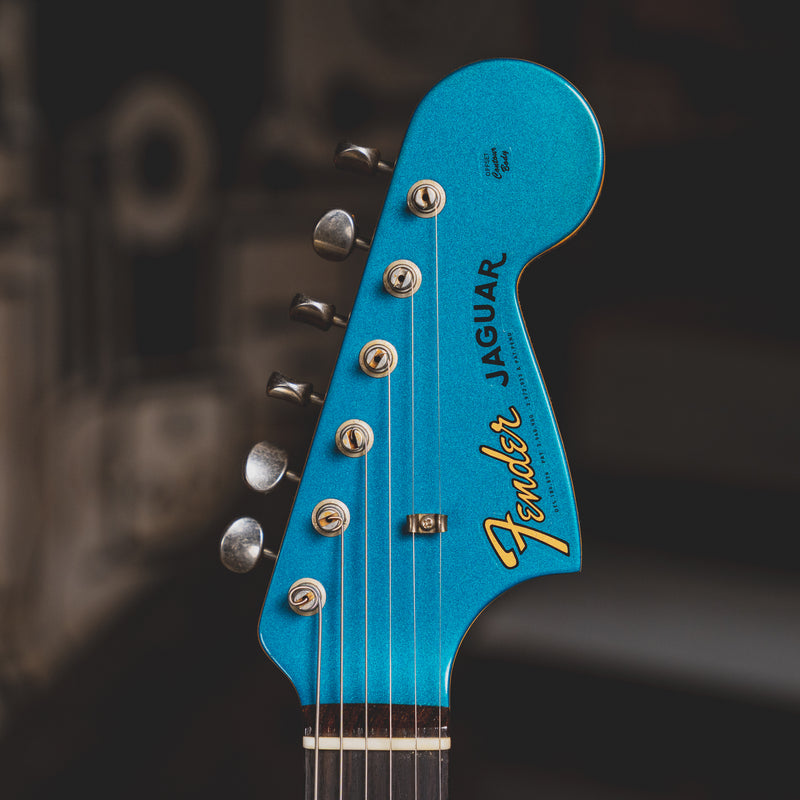 2019 Fender Custom Shop '62 Jaguar Electric Guitar Journeyman Relic Aged Ocean Turquoise w/ OHSC - Used