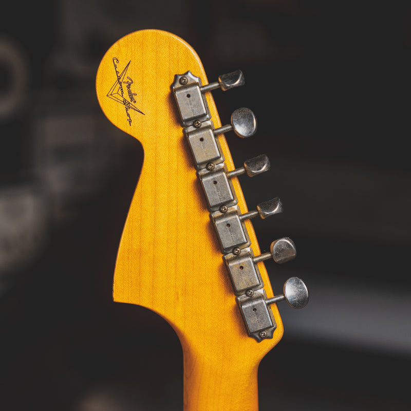 2019 Fender Custom Shop '62 Jaguar Electric Guitar Journeyman Relic Aged Ocean Turquoise w/ OHSC - Used