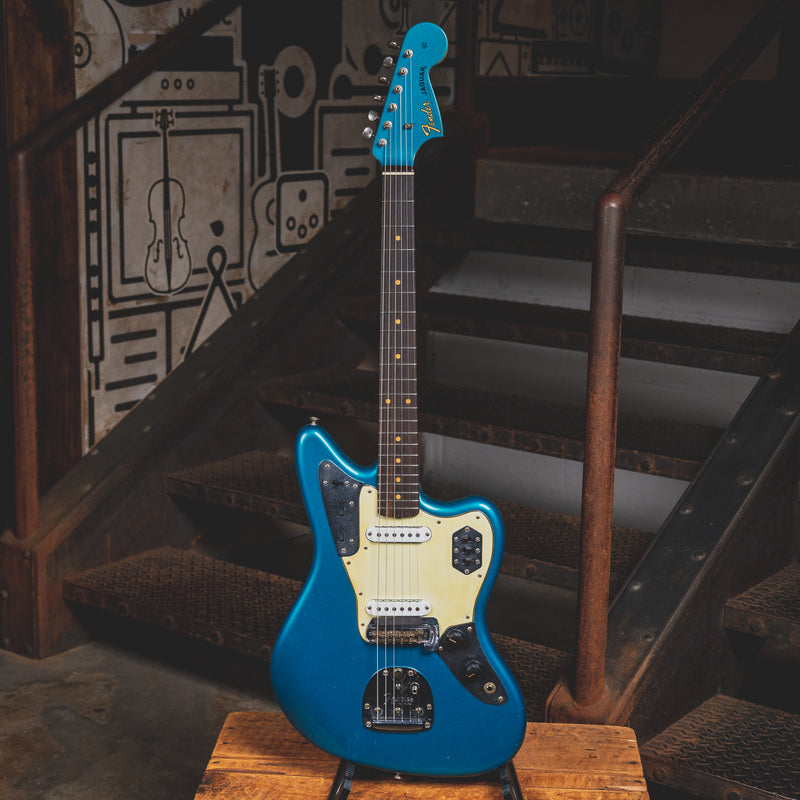 2019 Fender Custom Shop '62 Jaguar Electric Guitar Journeyman Relic Aged Ocean Turquoise w/ OHSC - Used