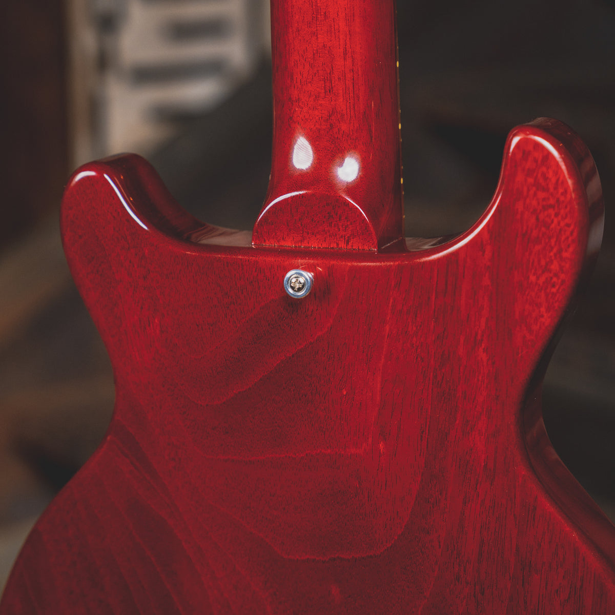 2019 Gibson Custom Shop '58 Les Paul Junior Double Cut Cherry W/ OHSC - Used