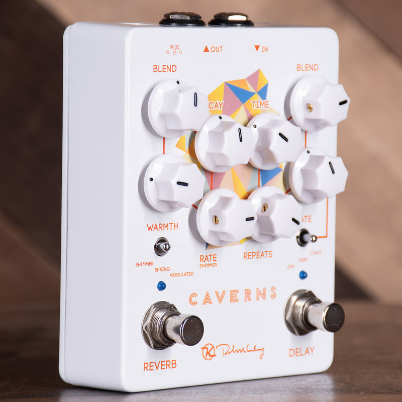 Keeley Caverns V2 Delay/Reverb Effect Pedal with Original Box Used