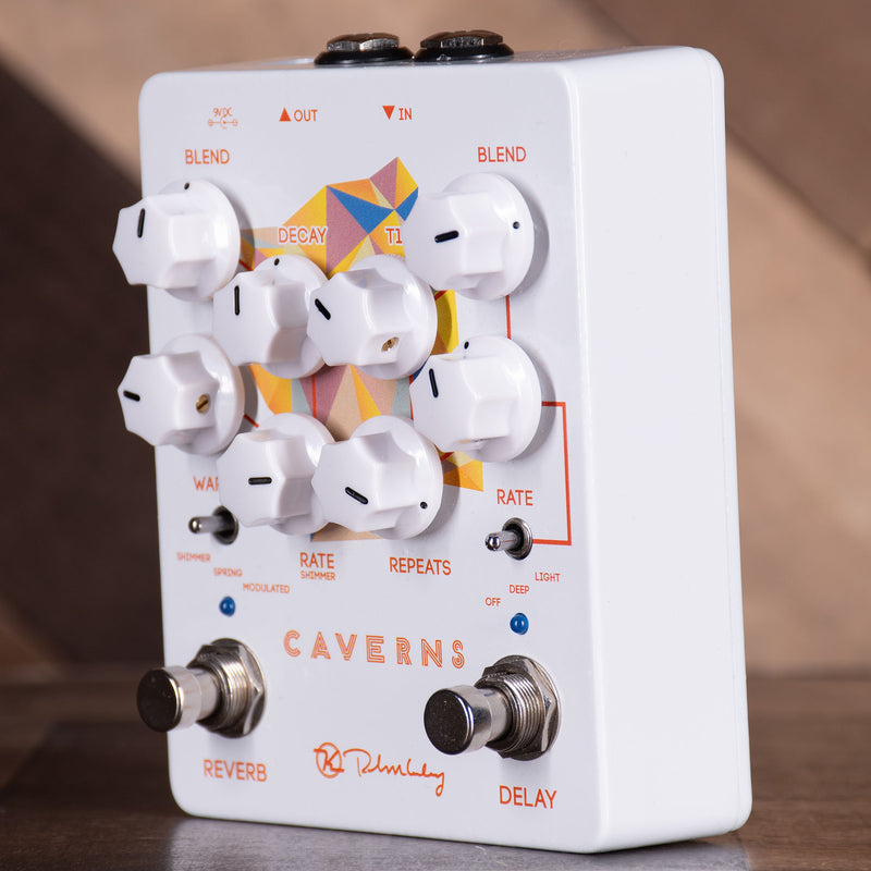 Keeley Caverns V2 Delay/Reverb Effect Pedal with Original Box - Used