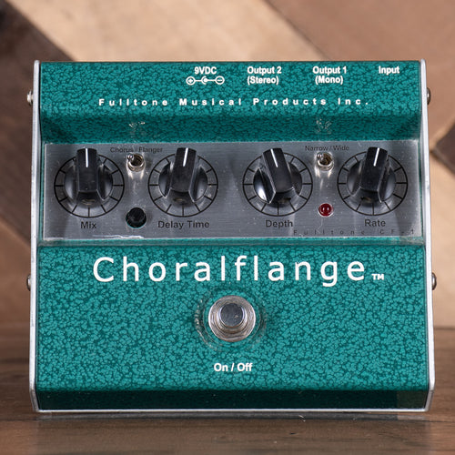 fulltone pedals closing Fulltone Choralflange Effect Pedal