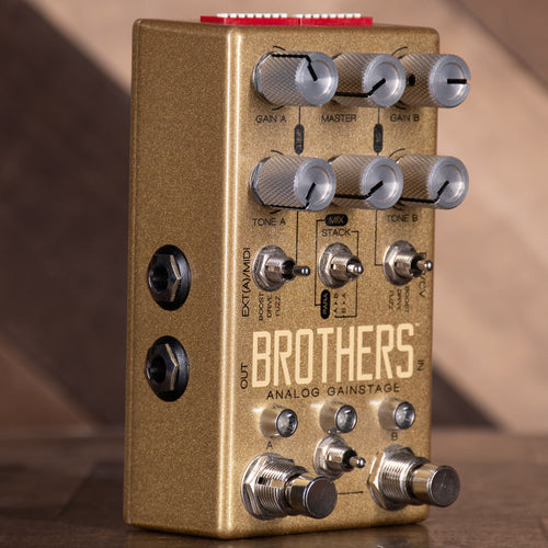 Chase Bliss Brothers Analog Gain Stage Effect Pedal with Original Wood
