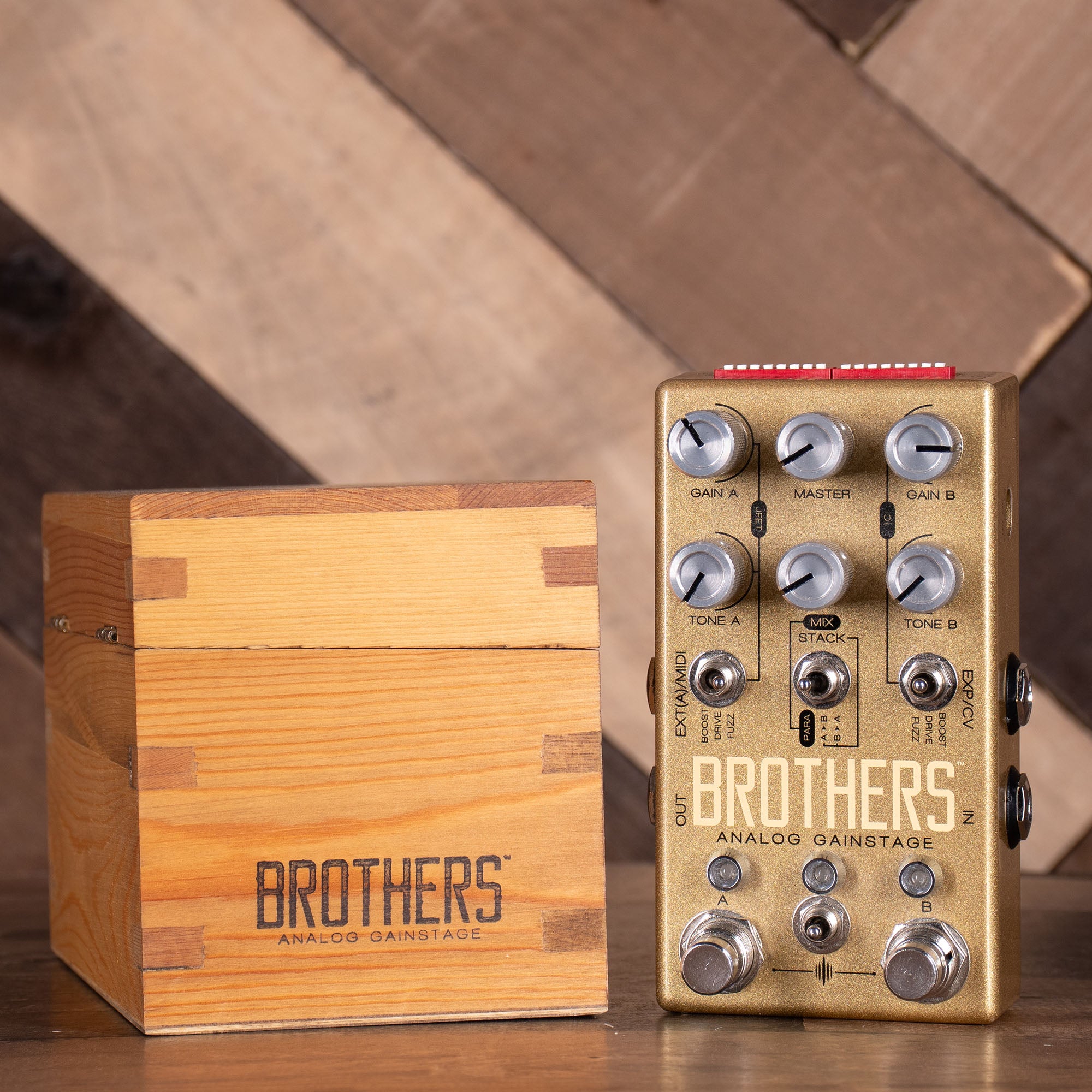 Chase Bliss Brothers Analog Gain Stage Effect Pedal with Original