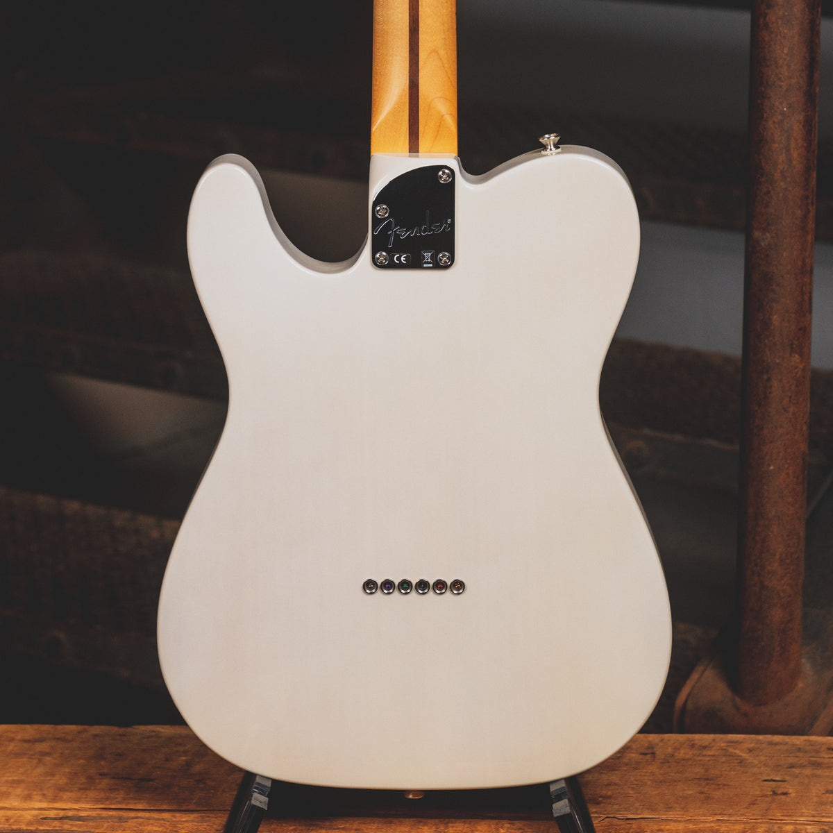 2020 Fender Deluxe Nashville Telecaster Electric Guitar, White Blonde w/ Gig Bag - Used
