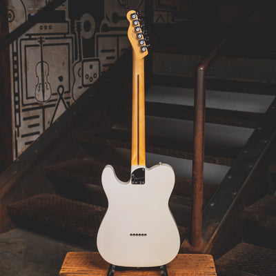 2020 Fender Deluxe Nashville Telecaster Electric Guitar, White Blonde w/ Gig Bag - Used