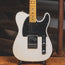 2020 Fender Deluxe Nashville Telecaster Electric Guitar, White Blonde w/ Gig Bag - Used
