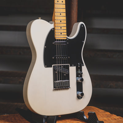 2020 Fender Deluxe Nashville Telecaster Electric Guitar, White Blonde w/ Gig Bag - Used