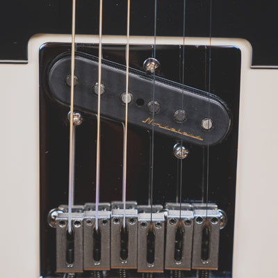 2020 Fender Deluxe Nashville Telecaster Electric Guitar, White Blonde w/ Gig Bag - Used