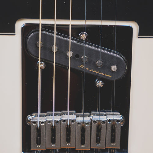 2020 Fender Deluxe Nashville Telecaster Electric Guitar, White Blonde w/ Gig Bag - Used