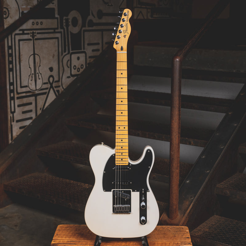 2020 Fender Deluxe Nashville Telecaster Electric Guitar, White Blonde w/ Gig Bag - Used