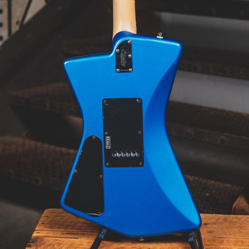 2015 Music Man Sterling St. Vincent Electric Guitar, Blue w/ Gig Bag