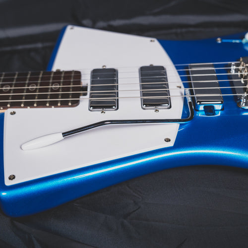 2015 Music Man Sterling St. Vincent Electric Guitar, Blue w/ Gig Bag