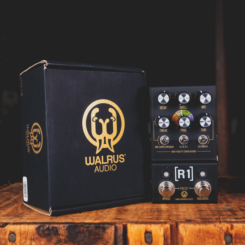 Walrus Audio Mako Series R1 High Fidelity Stereo Reverb Pedal w/Box - Used