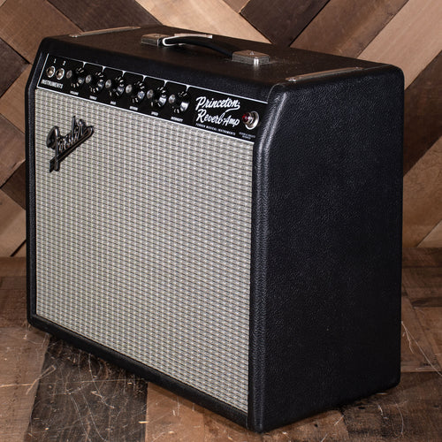 2022 Fender '65 Princeton Reverb 1x10 12W Combo Amplifier With Footswitch And Cover - Used