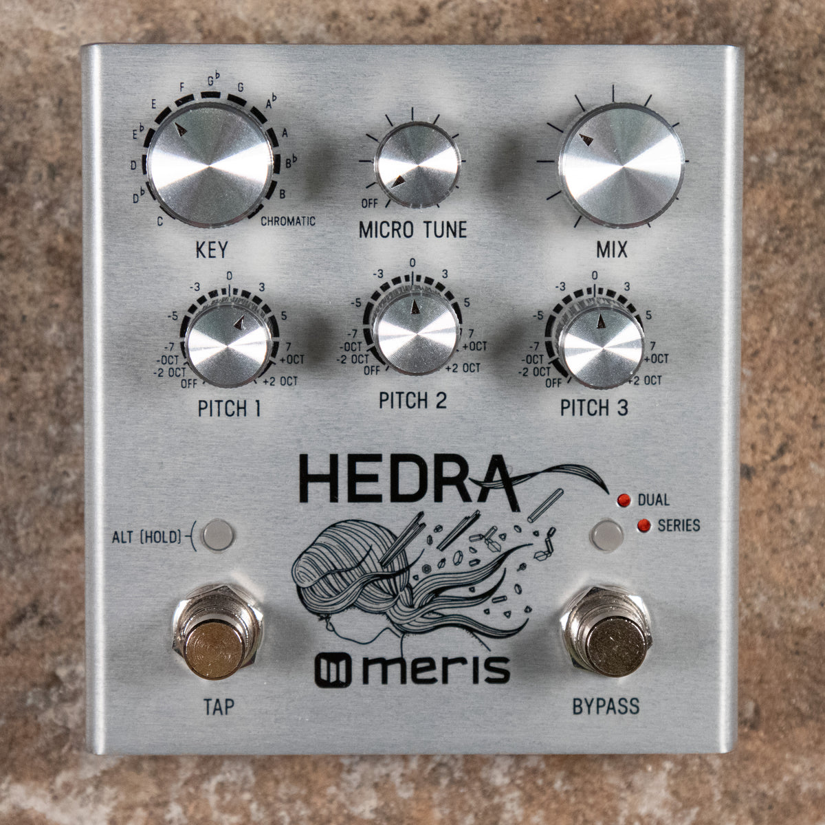 Meris Hedra 3-Voice Rhythmic Pitch Shifter Effect Pedal - Used
