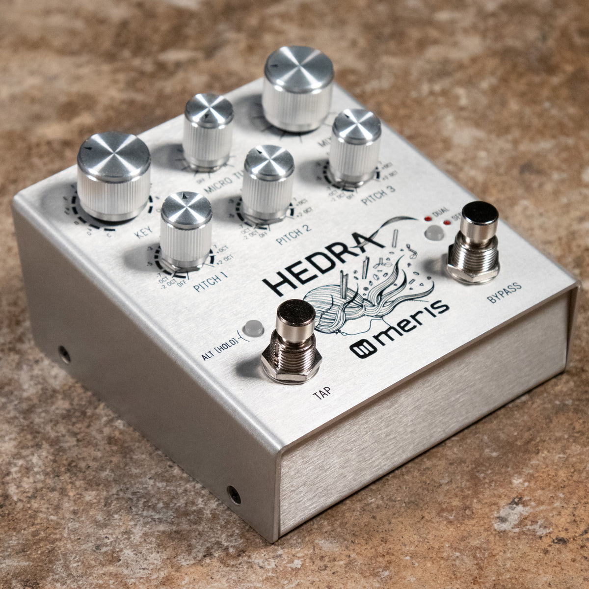 Meris Hedra 3-Voice Rhythmic Pitch Shifter Effect Pedal - Used