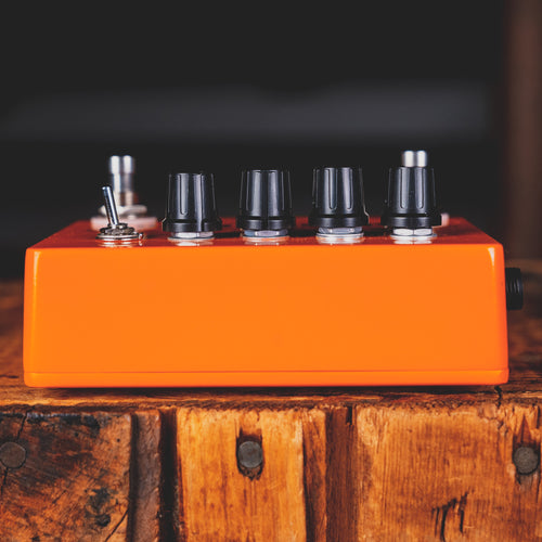 gristle king pedal review T. Jauernig Gristle King Overdrive Effect Pedal
