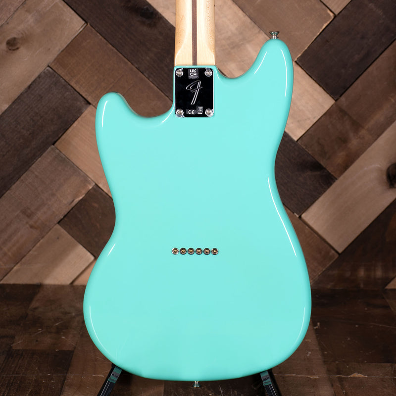 2022 Fender Player Mustang 90 Electric Guitar, Maple, Seafoam Green - Used