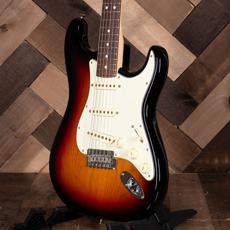 2018 Fender American Professional Stratocaster Electric Guitar, 3-Tone Sunburst w/ OHC - Used