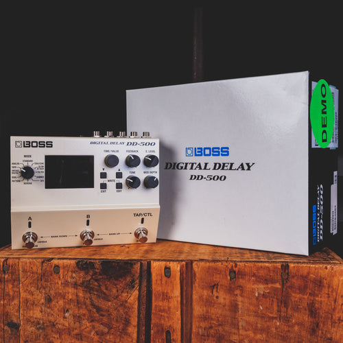 Boss DD-500 Stereo Delay Effect Pedal w/ Box