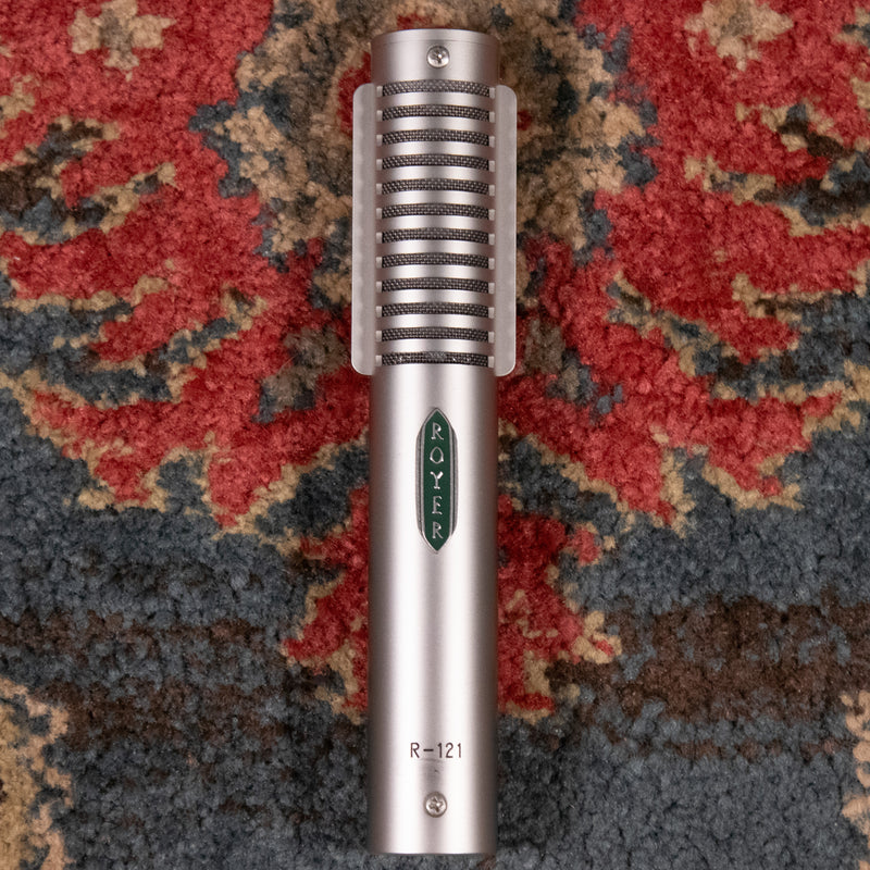 Royer R-121 Studio Ribbon Microphone w/Box and 2 Mic Clips - Used