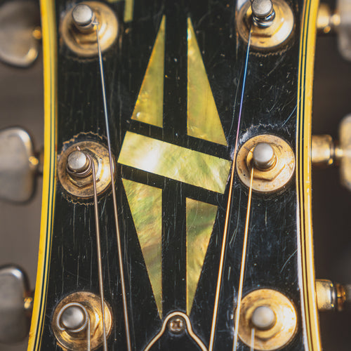 1970 Gibson Les Paul Custom Electric Guitar, Ebony w/ OHSC - Used