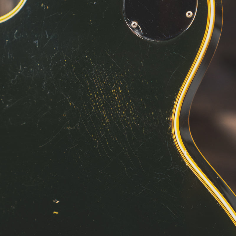 1970 Gibson Les Paul Custom Electric Guitar, Ebony w/ OHSC - Used