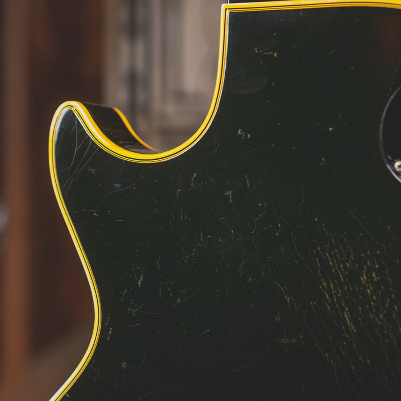 1970 Gibson Les Paul Custom Electric Guitar, Ebony w/ OHSC - Used